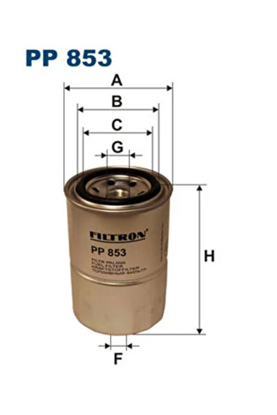 Filtron Filtru Combustibil Bedford Midi Caroserie Isuzu Gemini/Midi Bus/Midi ...