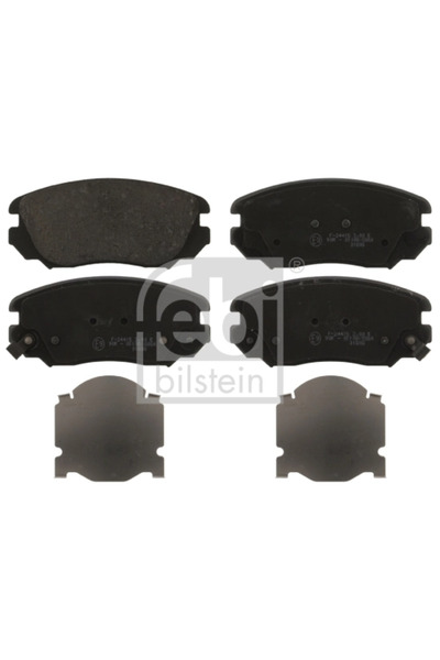 FEBI BILSTEIN Set Placute Frana Frana Disc Punte Fata Opel Insignia A Vauxhal...