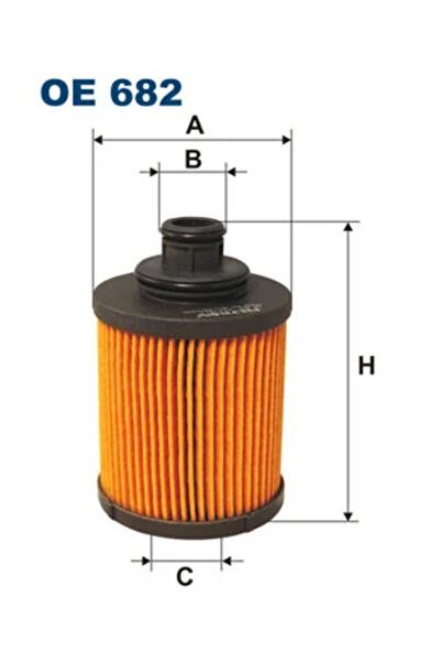 Filtron Filtru Ulei Fiat 500/Bravo 2/Doblo Microbus Lancia Musa/Ypsilon