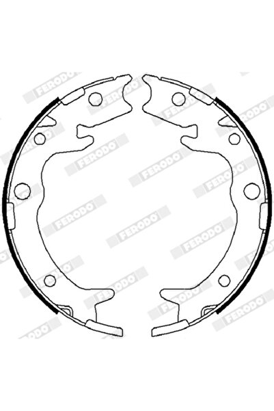 FERODO Set Saboti Frana Frana De Mana Acura Legend Honda Accord 7 Tourer/Cr-5...