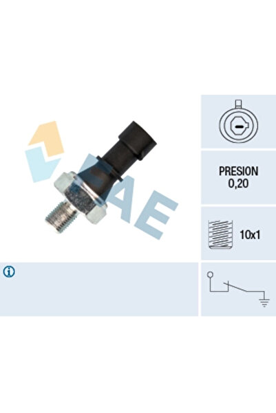 FAE Senzor Presiune Ulei Opel Vectra C (z02) 2005-2008 Diesel