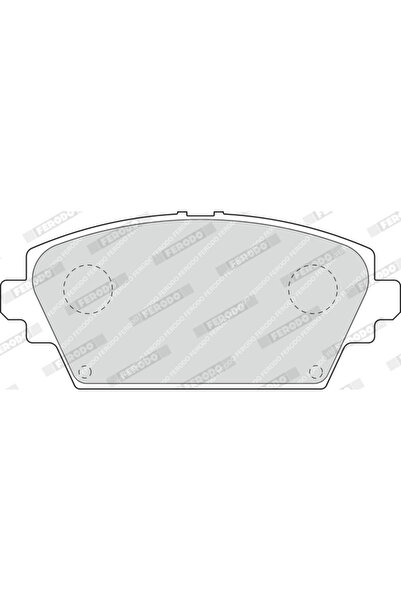 FERODO Brake Pad Set Disc Brake Nissan Almera Tino/Primera