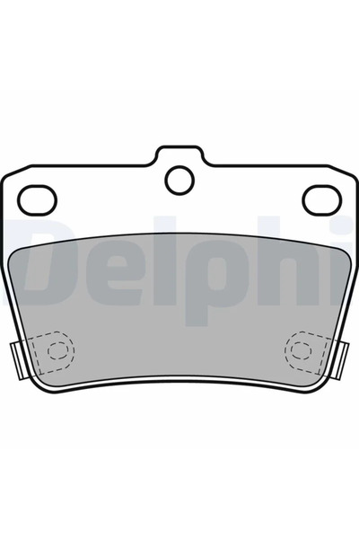 DELPHİ Set Placute Frana Frana Disc Chery Tiggo Dr Dr 5