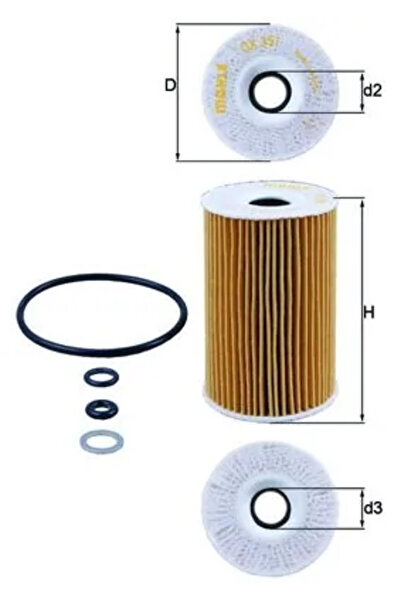 KNECHT Filtru Ulei Hyundai Accent 4/Elantra 5 Limuzina/Equus / Centennial Kia...