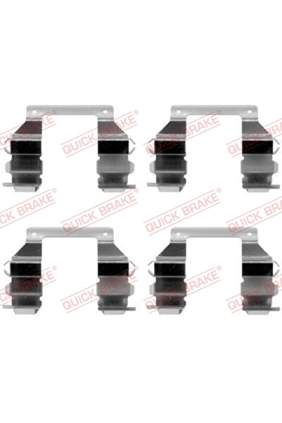 QUICK BRAKE Set Accesorii Placute Frana Mitsubishi L 300 3 Bus/L 300 3 Carose...