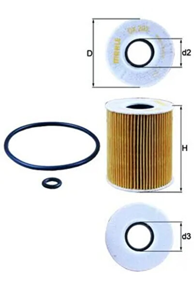 KNECHT Filtru Ulei Ford Galaxy 2/Mondeo 3/Mondeo 4 Mazda 3/6/Cx-7 2000-2015