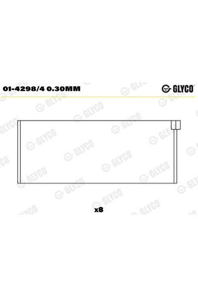 GLYCO Cuzineti Biela Citroen Evasion Microbus/Xantia/Xm Fiat Ulysse