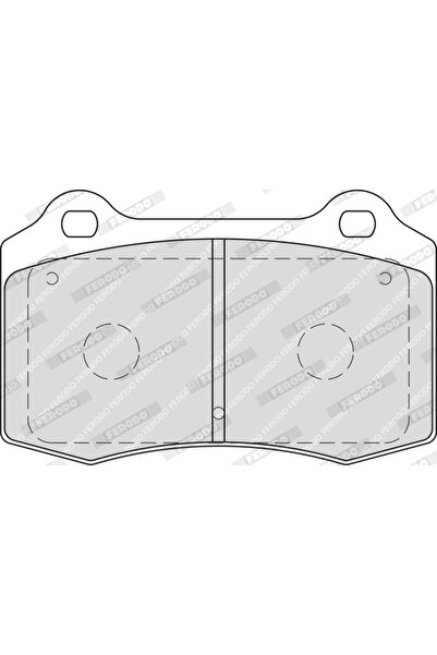 FERODO Brake Pad Set Disc Brake Citroen DS3 Ds Ds 3