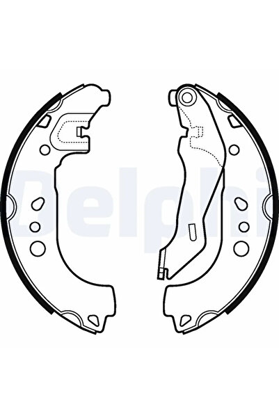 DELPHİ Set Saboti Frana Lexus Es Seat Toledo 4