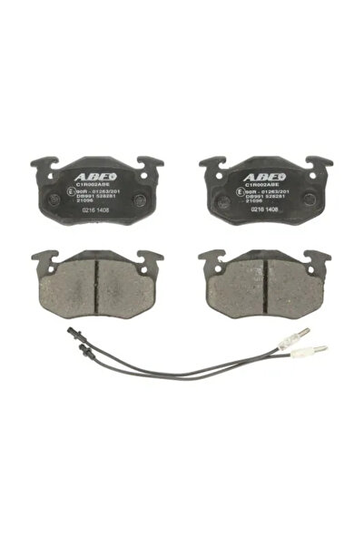 Abe Set Placute Frana Frana Disc Punte Fata Renault 18/5/Clio 1