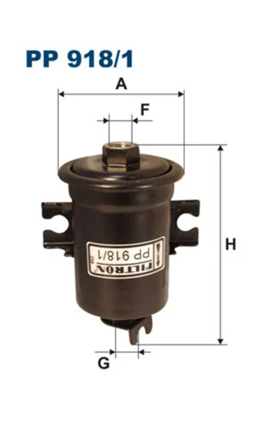 Filtron Filtru Combustibil Honda Prelude 4 Toyota Corolla/Sprinter Carib/Spri...