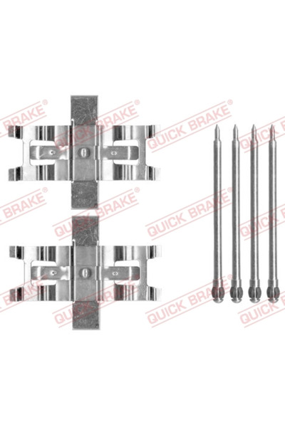 QUICK BRAKE Set Accesorii Placute Frana Mercedes-Benz E-Class