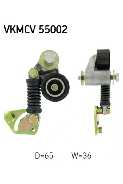 SKF Timing belt tensioner MAN F2000 1994-2007 VKMCV 55002