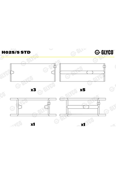 GLYCO Cuzineti Arbore Cotit Audi 100 C1 Limuzina/100 C2/100 C3 Vw Golf 1/Golf...