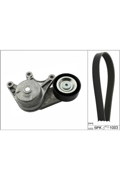 FAG Set Curea Transmisie Cu Caneluri Bmw 1/2 Cupe/3