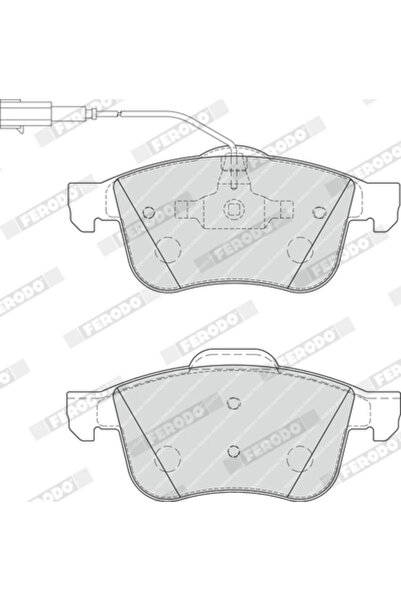 FERODO Set Placute Frana Frana Disc Alfa Romeo 159/Brera/Spider