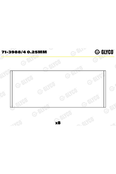 GLYCO Cuzineti Biela Mitsubishi Carisma Renault Clio 1/Clio 2/Espace 3