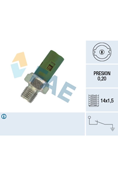 FAE Oil Pressure Sensor Nissan Almera Ii (n16) 2003-2006 Diesel