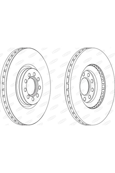 BERAL Disc Frana Iveco Daily 4 Caroserie/Daily 4 Platou / Sasiu