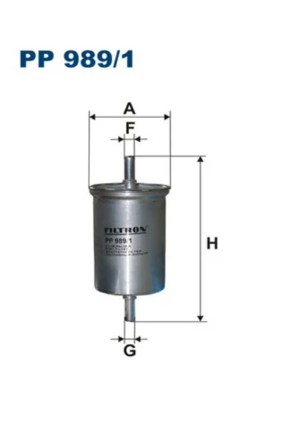 Filtron Filtru Combustibil Smart Fortwo Cupe (451) 2007-2014 Diesel