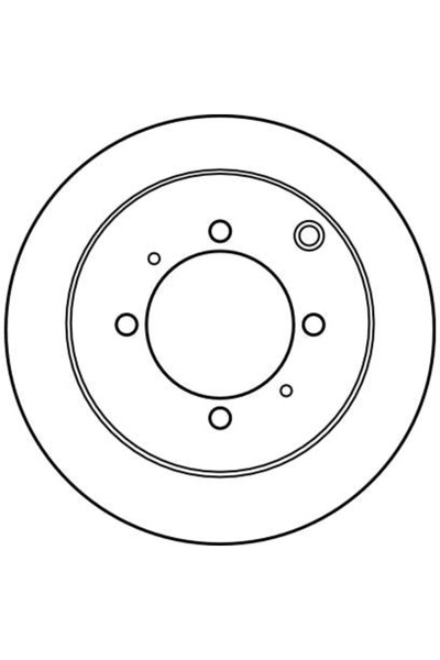 TRW Disc Frana Hyundai Santamo Kia Joice