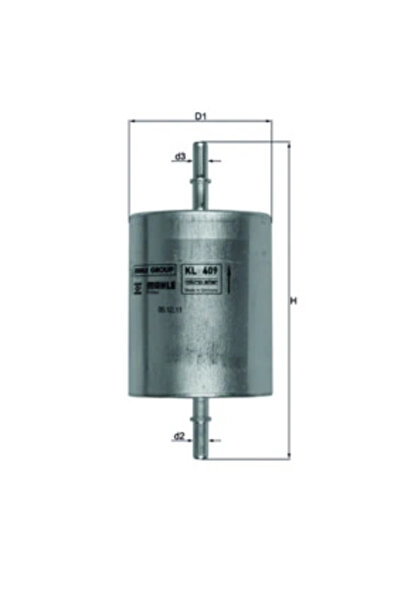 KNECHT Filtru Combustibil Ford Mondeo 3/Transit Caroserie/Transit Platou / Sa...