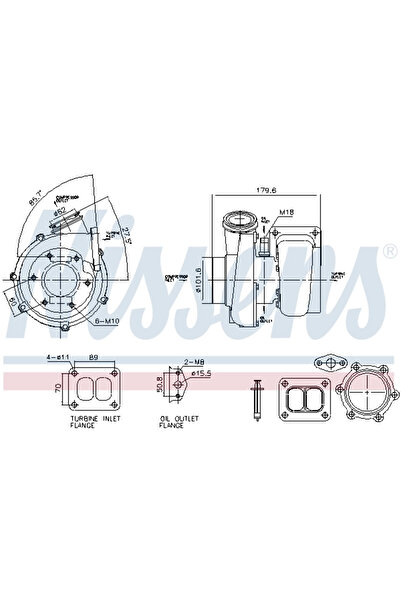 Nissens Compresor Sistem De Supraalimentare Man Tga/Tgs 1/Tgx 1