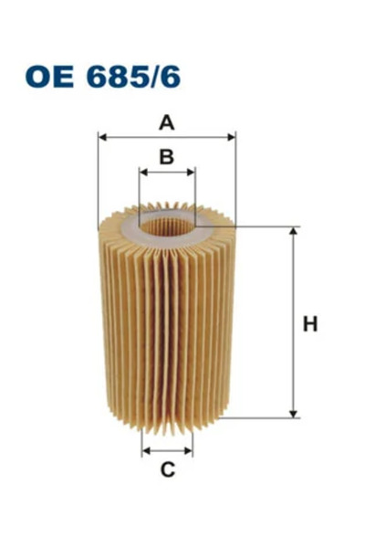 Filtron Filtru Ulei Lexus Gs/Is 2/Lc Toyota Land Cruiser 200/Tundra Pick-Up