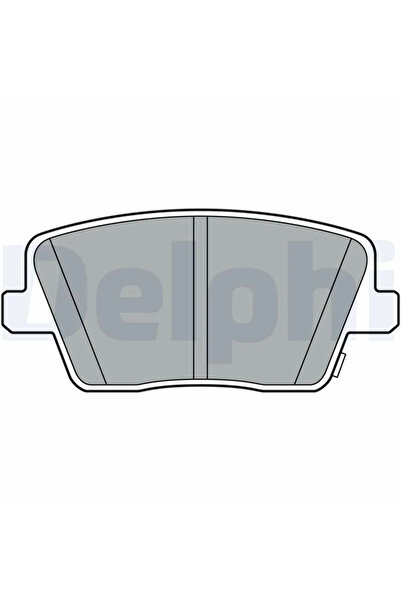 DELPHİ Комплект спирачни накладки за дискови спирачки Hyundai Kona/I30