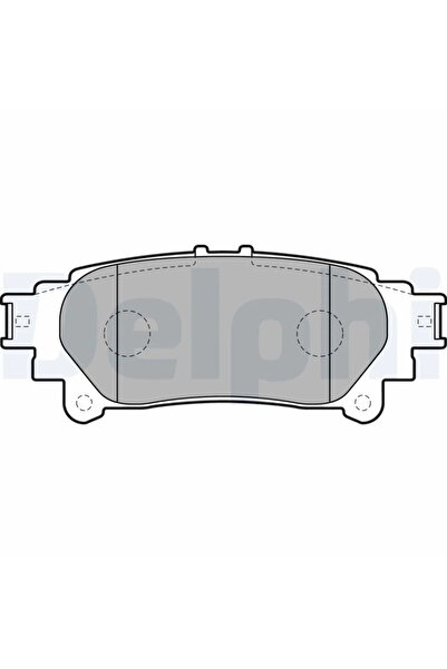 DELPHİ Brake pad set disc brake LEXUS GS 2011-2022 LP2196