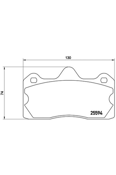 Brembo Set Placute Frana Frana Disc Lotus Evora/Exige