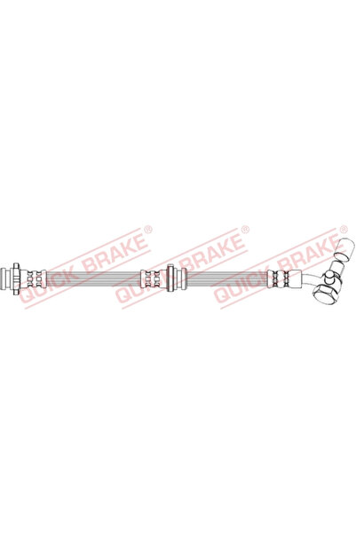 QUICK BRAKE Furtun Frana Nissan Qashqai 2 Renault Kadjar