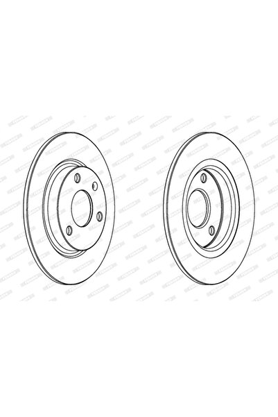 FERODO Citroen Ax Mega Club Brake Disc