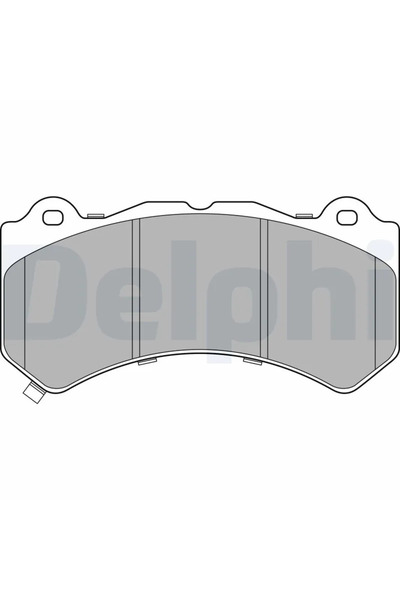 DELPHİ Brake Pad Set Disc Brake Chevrolet Camaro/Corvette Jeep Grand Cherokee...