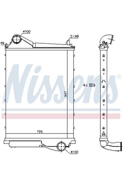 Nissens Intercooler Compresor Volvo Fm 2/Fmx 2
