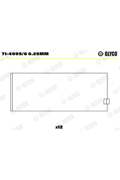 GLYCO Cuzineti Biela Astra Hd 9 Iveco Trakker 1/Trakker 2