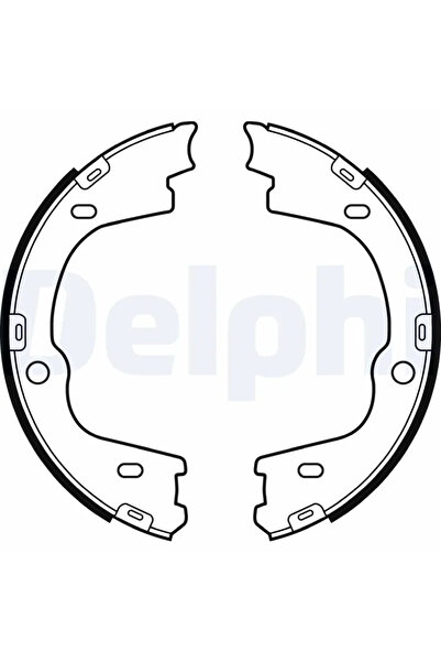 DELPHİ Handbrake Brake Shoe Set Hyundai H-1 Cargo/H-1 Travel