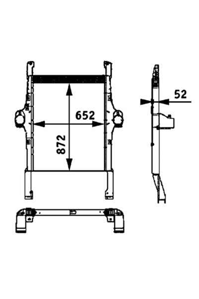 MAHLE Intercooler Compresor Iveco 10-Way/S-Way/Stralis 2