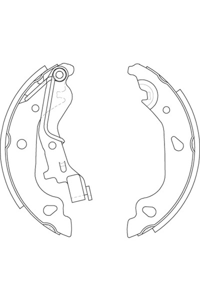 TRW Set Saboti Frana Fiat Punto