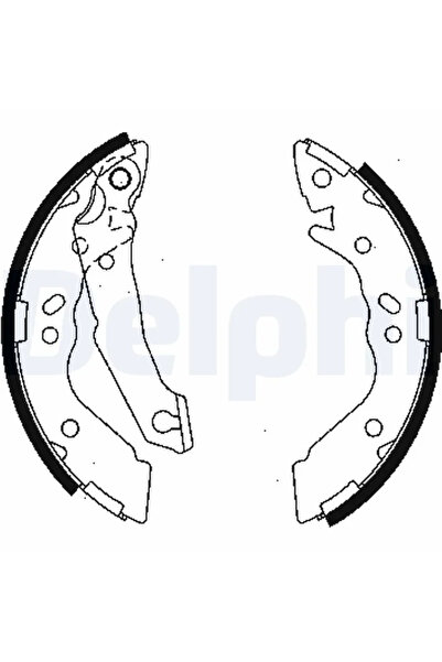 DELPHİ Set Saboti Frana Ls1836 Hyundai Accent I/Accent Limuzina/Pony