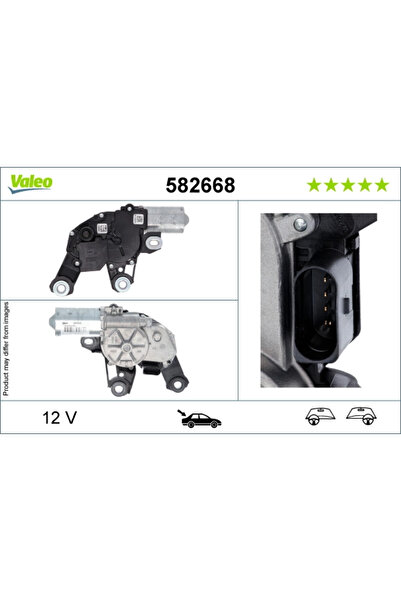 VALEO Motor Stergator Spate Porsche Macan