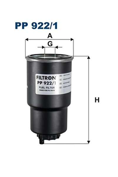 Filtron Filtru Combustibil Mazda 2/Cx-3