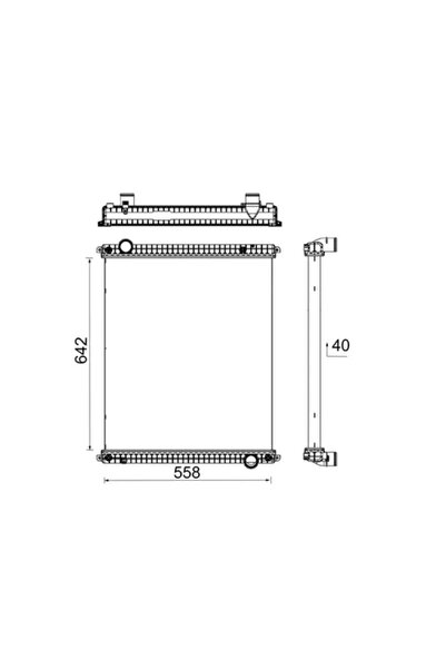 MAHLE Radiator Racire Motor Iveco Eurocargo 1-3/Eurocargo 5 2005-2015