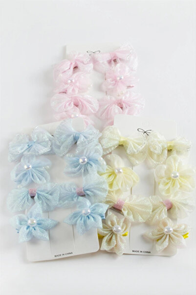 Eco Lounge Fiyong Flower Hair Clip 8 Pieces