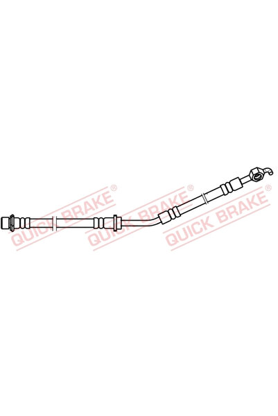 QUICK BRAKE Furtun Frana Toyota Yaris