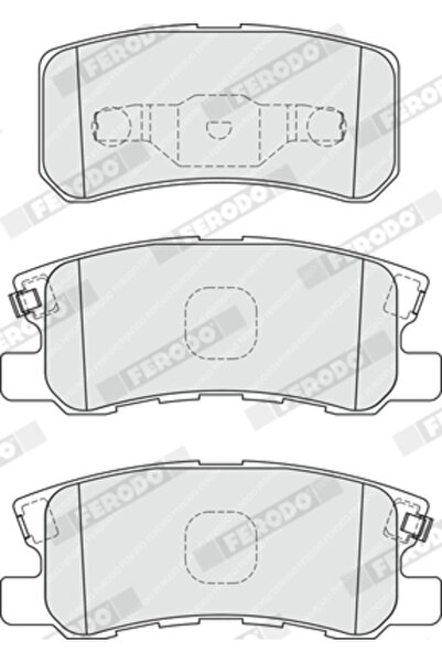 FERODO Комплект накладки за дискови спирачки Chrysler Sebring Citroen C-Cross...