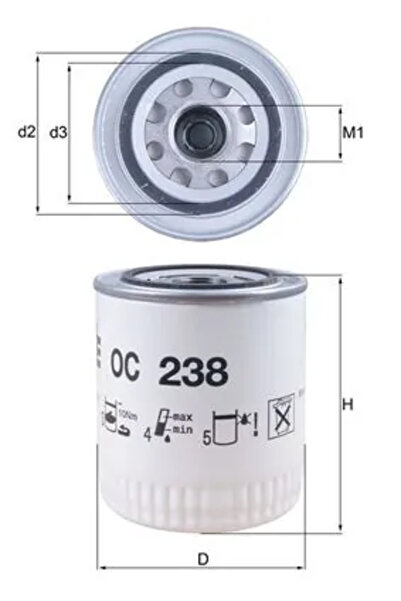 KNECHT Filtru Ulei Daimler 2.8 - 5.3 Jaguar Xj