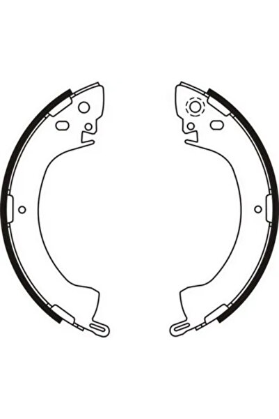 Abe Set Saboti Frana Mitsubishi Pajero I Canvas Top (l04_g) 1982-1990 Benzina