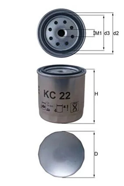 KNECHT Filtru Combustibil Daewoo Korando/Musso Mercedes-Benz 123 T-Model/123 ...