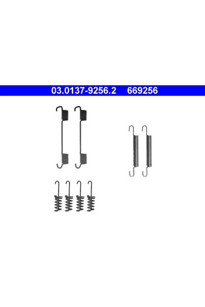 Ate Set Accesorii Saboti Frana Parcare Mercedes-Benz Sprinter 4-T Bus/Sprinte...